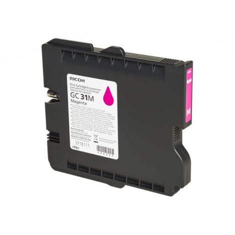 Cartucho GEL Ricoh GC31 Magenta GXE2600 GXE3300 GXE3350 GXE5550 1000 PAG