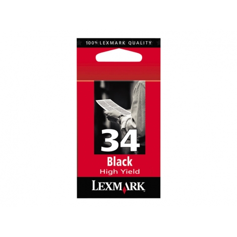 Cartucho Lexmark 34 Black Alta Capacidad P910/X7100/P6200