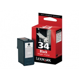 Cartucho Lexmark 34 Black Alta Capacidad P910/X7100/P6200