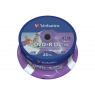 DVD+R Verbatim 8.5GB 8X Printable Lata 25U
