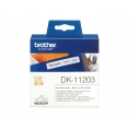 Etiquetas Brother 300U/Rollo 17X87MM Precortadas