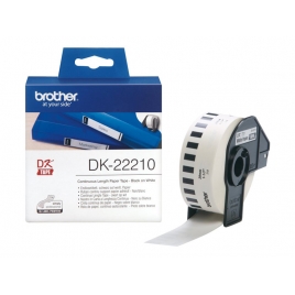 Etiquetas Brother White 30.48M X 29M Continuo QL500 QL550 QL560