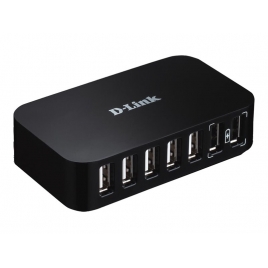 HUB D-LINK USB 7 Puertos 2.0