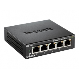 Switch D-LINK DGS-105 10/100/1000 5 Puertos