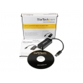 Tarjeta red Startech 10/100/1000 USB 3.0 Black Pass Trough
