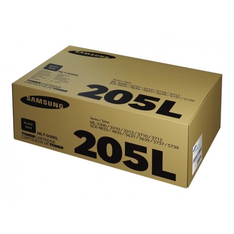 Toner HP Samsung 205L MLT-D205L Black ML- 3370 ML-3312 ML-3710 ML-3712 5000 PAG