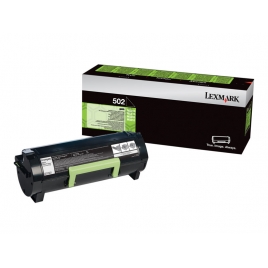 Toner Lexmark 502 Black MS310 MS410 MS510 MS610 1500 PAG