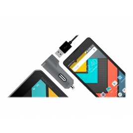 Cargador USB Energy 5V 3.1A 2Xusb Black para Coche