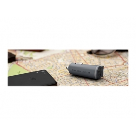 Cargador USB Energy 5V 3.1A 2Xusb Black para Coche