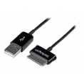 Cable Datos Startech USB 2M Black para Galaxy TAB