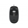 Mouse HP Optico 3 Botones Black