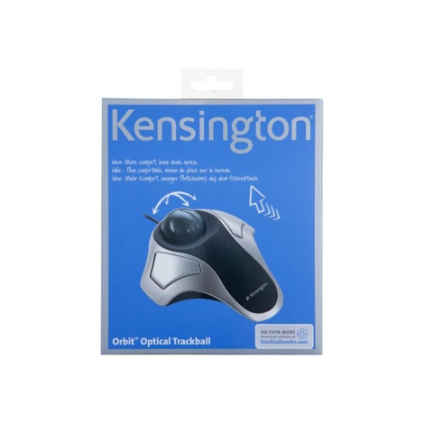 Mouse Kensington Trackball Silver USB