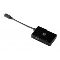 Adaptador HP Micro HDMI Macho / VGA Hembra / HDMI Hembra OTG