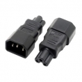 Adaptador Kablex Alimentacion C14 / Alimentacion Tipo Trebol C5