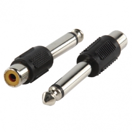 Adaptador Kablex Audio Jack 6.3MM Macho / RCA Hembra