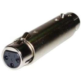 Adaptador Kablex Audio XLR 3 PIN Hembra / XLR 3 PIN Hembra