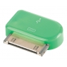 Adaptador Kablex Conector Apple 30 Pines / Micro USB Green