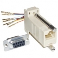 Adaptador Kablex RJ45 Hembra / 9P Hembra Configurable