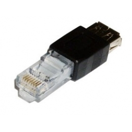 Adaptador Kablex RJ45 Macho / USB Hembra