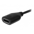 Adaptador Startech Mini DisplayPort Macho / DisplayPort Hembra Black