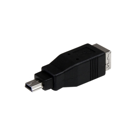Adaptador Startech Mini USB B Macho / USB B Hembra