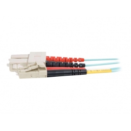 Cable C2G Fibra Optica 2 LC / 2 SC Multimodo 50/125 5M