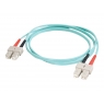 Cable C2G Fibra Optica 2 SC / 2 SC Multimodo 50/125 2M