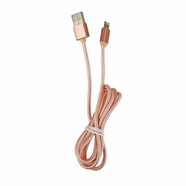 Cable Kablex 2 EN 1 USB 2.0 a Macho / Apple Lightning Macho / Micro USB B Macho Rose Gold