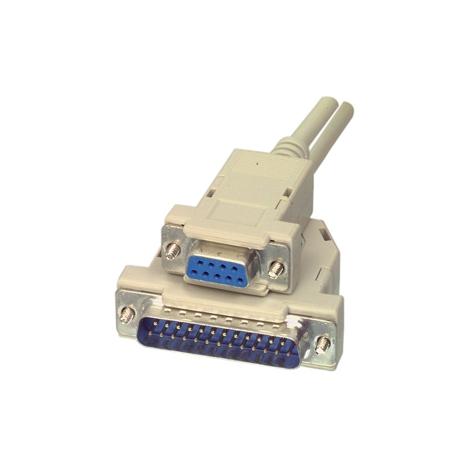 Cable Kablex 25 Macho / 9 Hembra 1.8M