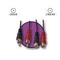 Cable Kablex 2X RCA Macho / 2X RCA Hembra 10M