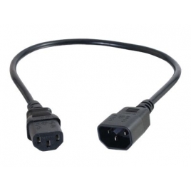 Cable Kablex Alimentacion CPU C13 / Monitor C14 0.5M