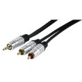 Cable Kablex Audio Jack 3.5MM Macho / 2X RCA Macho 10M Premium