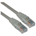 Cable Kablex red RJ45 CAT 5 1M Gris Cruzado