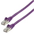 Cable Kablex red RJ45 CAT 6 1M Purple