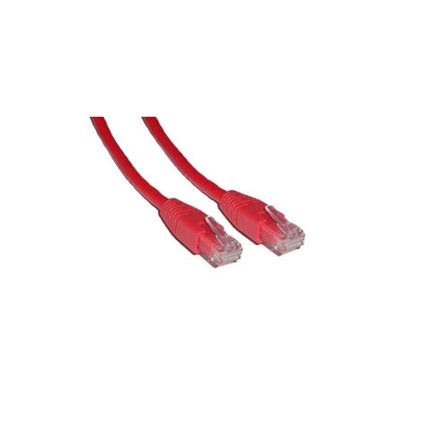 Cable Kablex red RJ45 CAT 6 1M red