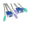Cable Kablex Svga 15 Macho / 15 Hembra + TEC PS2 + RAT PS2 1.8M
