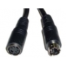 Cable Kablex Svhs 4P Macho / 4P Hembra 3M