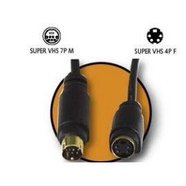 Cable Kablex Svhs 7P Macho / 4P Hembra 3M