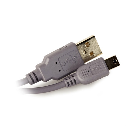 Cable Kablex USB 2.0 a Macho / Mini USB B Macho 0.25M Grey