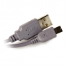 Cable Kablex USB 2.0 a Macho / Mini USB B Macho 0.25M Grey