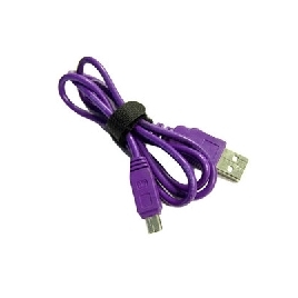 Cable Kablex USB 2.0 a Macho / Mini USB B Macho 0.75M Purple