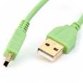 Cable Kablex USB 2.0 a Macho / Mini USB B Macho 1.2M Green