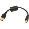 Cable Kablex USB 2.0 A-B 0.2M Conector Gold