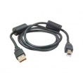 Cable Kablex USB 2.0 A-B 1.8M Conector Gold