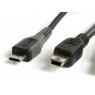 Cable Kablex USB 2.0 Mini USB B Macho / Micro USB B Macho 1.8M