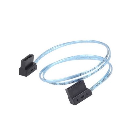 Cable Silverstone CP11 Sata Cable ULTRA-SLIM 0.3M Blue