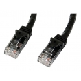 Cable Startech red RJ45 CAT 6 0.5M Black