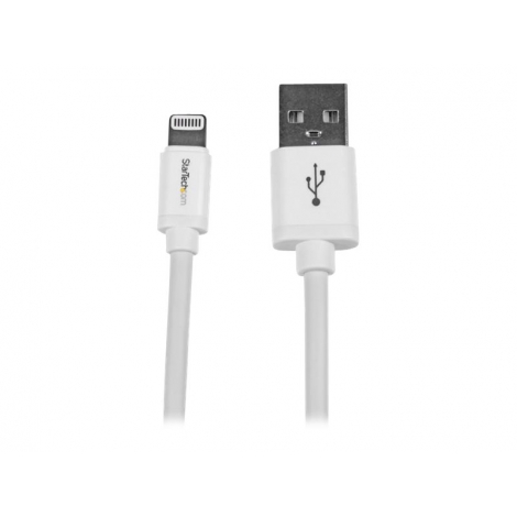 Cable Startech USB 2.0 a Macho / Apple Lightning Macho 2M White