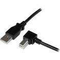 Cable Startech USB 2.0 A-B Acodado Derecho 1M