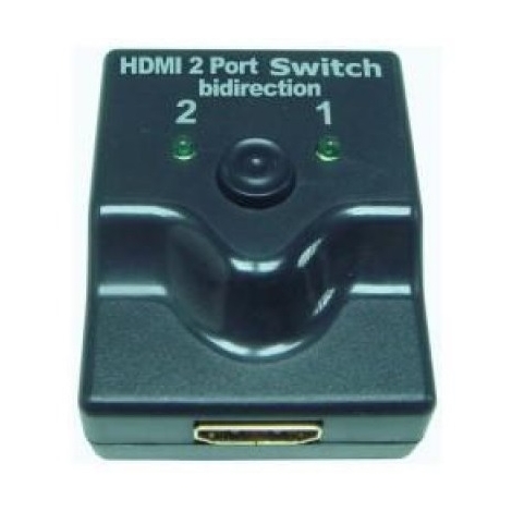 Conmutador Data Switch Kablex HDMI Bidireccional 2 Puertos